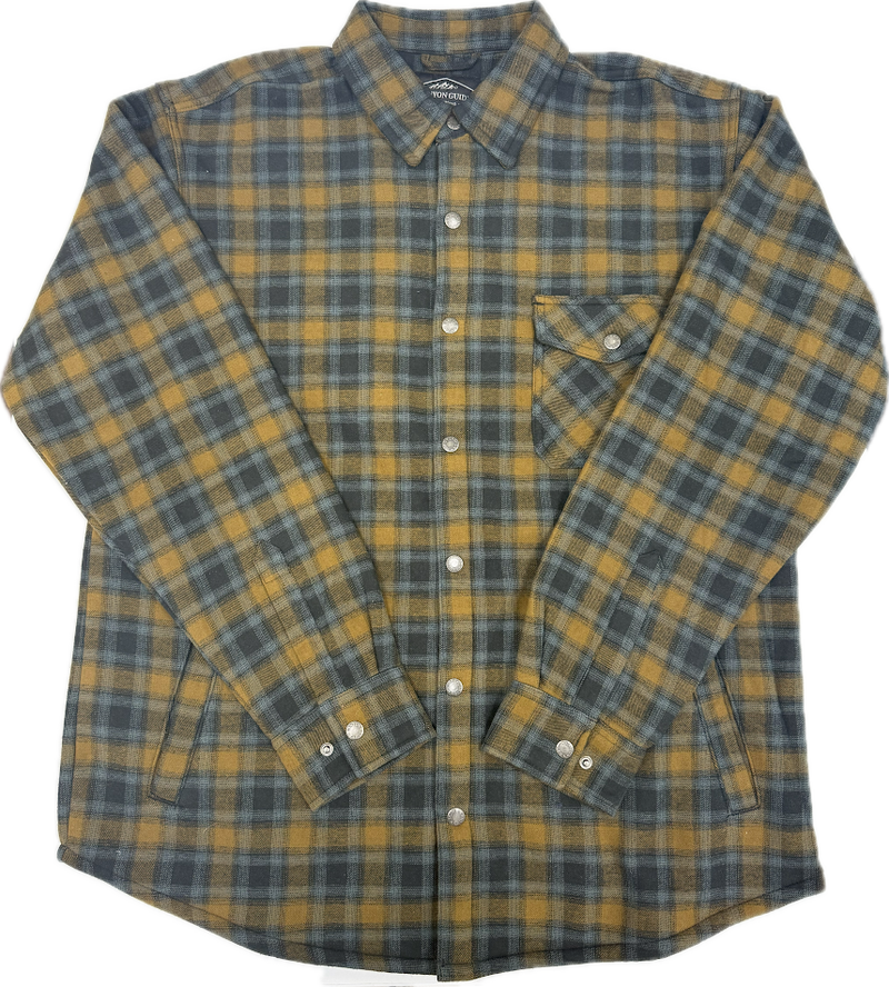 Load image into Gallery viewer, Canyon Guide Outfitters Fleece Lined Flannel Button Up Jacket