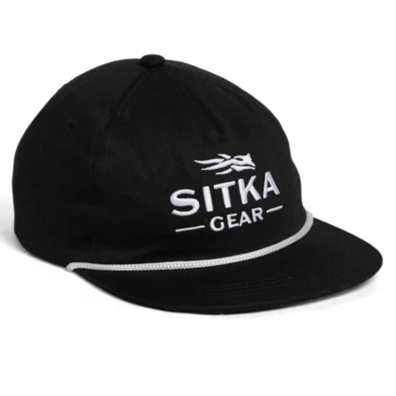 Load image into Gallery viewer, Sitka Cornerstone Unstructured Snapback Hats - Sitka Black