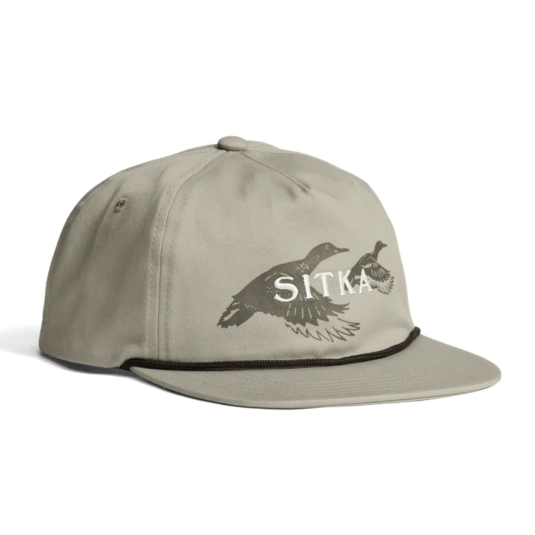 Load image into Gallery viewer, Sitka Rising Teal Unstructured Snapback Hat