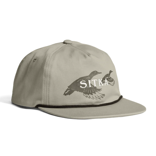 Sitka Rising Teal Unstructured Snapback Hat