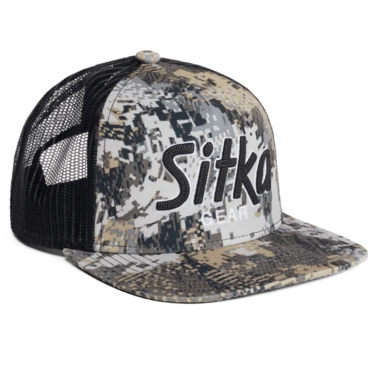 Sitka Optifade 90s Script Hi Pro Trucker Hat - Elevated 2