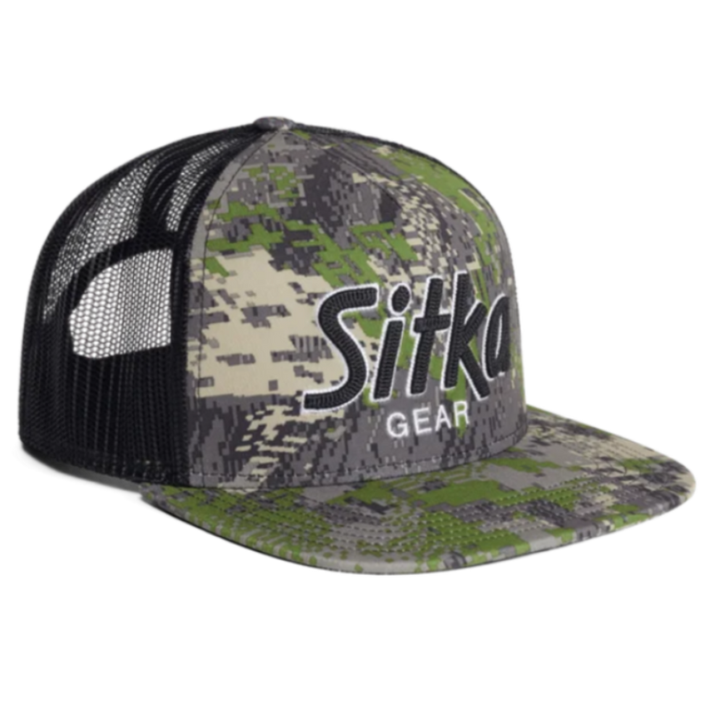 Load image into Gallery viewer, Sitka Optifade 90s Script Hi Pro Trucker Hat - Cover