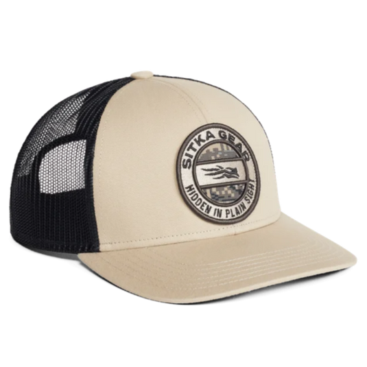 Sitka Hidden Optifade Mesh Mid Pro Trucker Hats - Oak Elevated 2