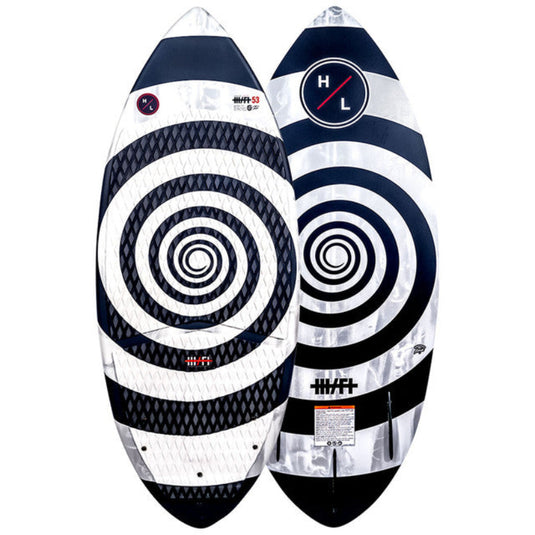Hyperlite Hi-Fi Wakesurfer - Black and White