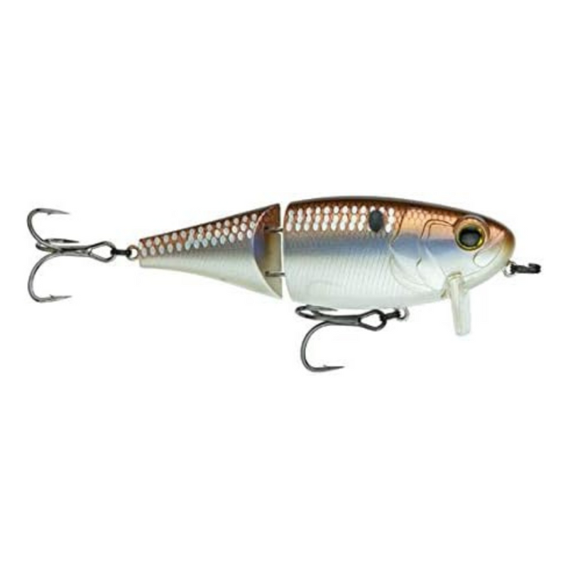 Load image into Gallery viewer, 6th Sense Speed Wake 100 topwater swimbait with bluegill profile, 3D eyes, and premium paint for shallow fishing. 4k Gizzard