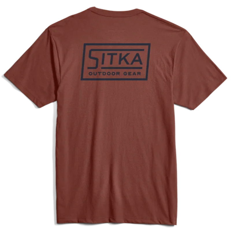 Load image into Gallery viewer, Sitka Stencil T-Shirts - Red Clay