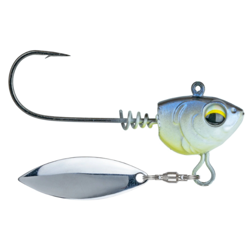 Load image into Gallery viewer, 6th Sense Divine Underspin Jig Heads - Sexified Treuse