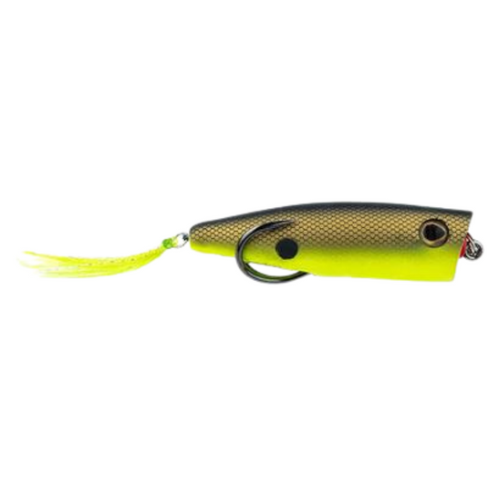 American BaitWorks ZooPop Topwater Walking Bait - Chartreuse Shad