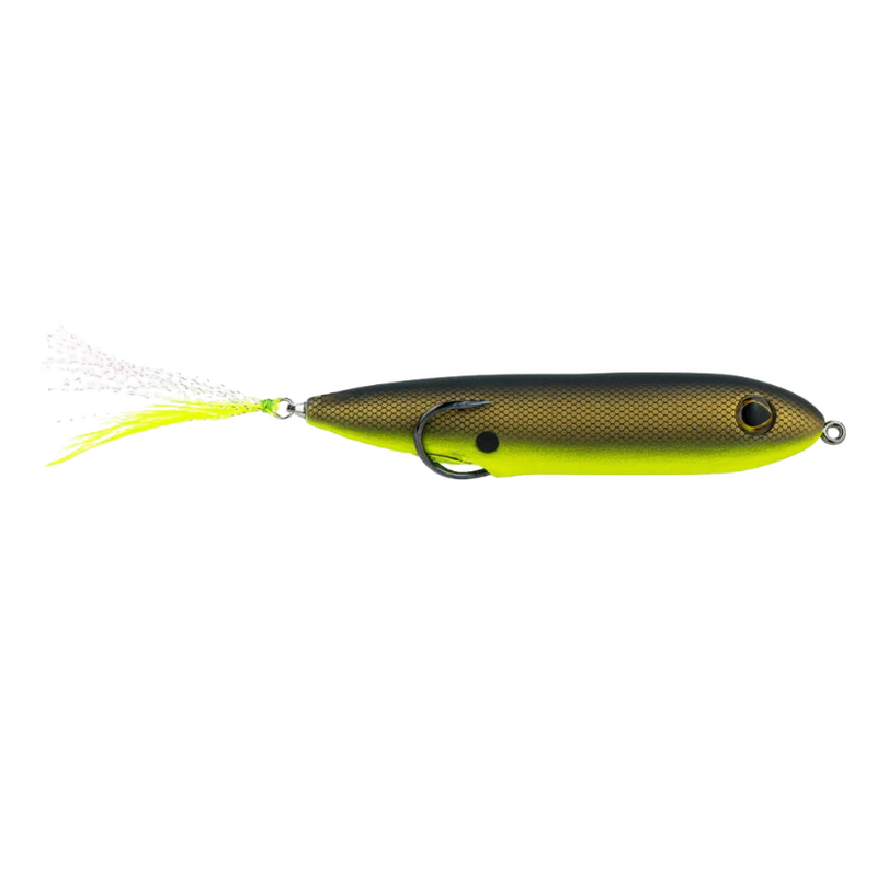 Load image into Gallery viewer, American BaitWorks ZooPup Topwater Baits - Chartreuse Shad