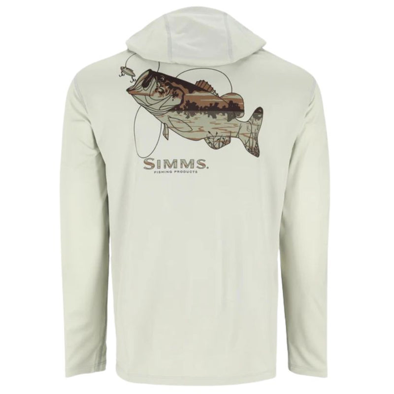 Load image into Gallery viewer, Simms Men's Tech Hoody - Artist Series - Aspen Bass