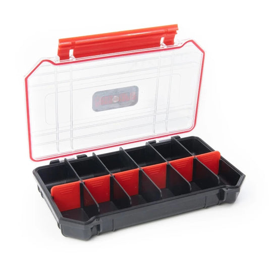 Bass Mafia Coffin 2.0 Utility Box - Black Red and Clear Lid