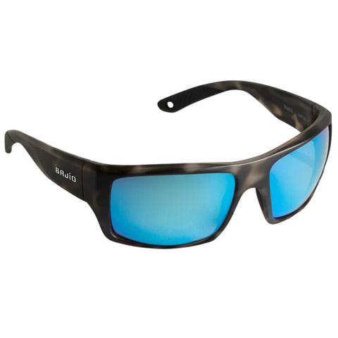 Bajio Nato Sunglasses - Black Matte Frames with Green Mirror Lens