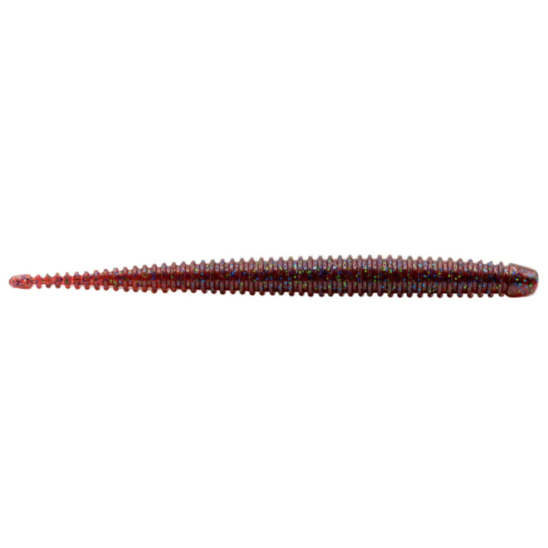 Load image into Gallery viewer, Red and black fishing lure on a white background - Blood Apple