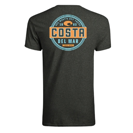 Costa Prado Short Sleeve T-Shirt - Dark Heather