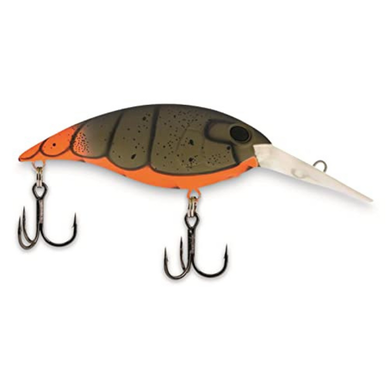 Load image into Gallery viewer, Berkley Money Badger Crankbait in Firetail Green Craw, slow-rising bait with FlashDisc technology and hybrid baitfish-crayfish body