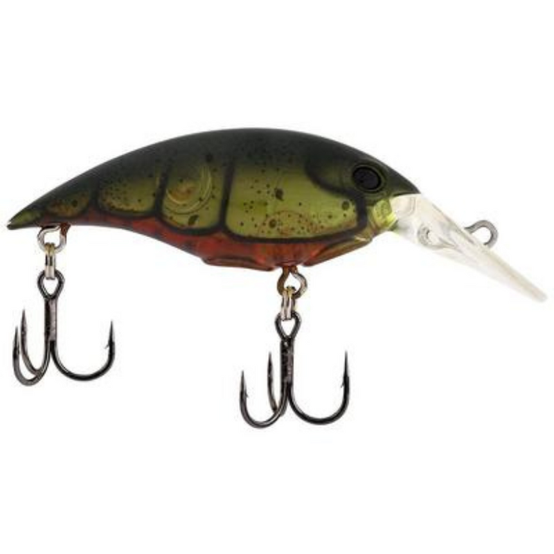 Load image into Gallery viewer, Berkley Money Badger Crankbait in Ghost Green Craw, slow-rising bait with FlashDisc technology and hybrid baitfish-crayfish body