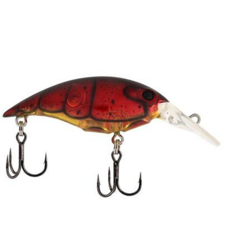 Load image into Gallery viewer, Berkley Money Badger Crankbait in Ghost Red Craw, slow-rising bait with FlashDisc technology and hybrid baitfish-crayfish body