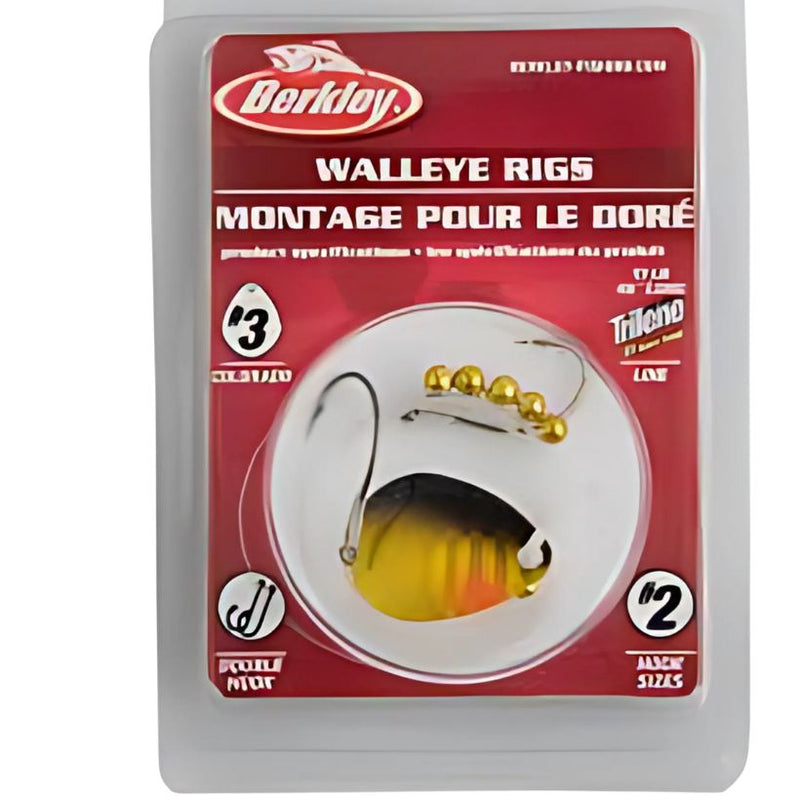 Load image into Gallery viewer, Berkley Walleye Rigs - Black Gold - 3 Colorado