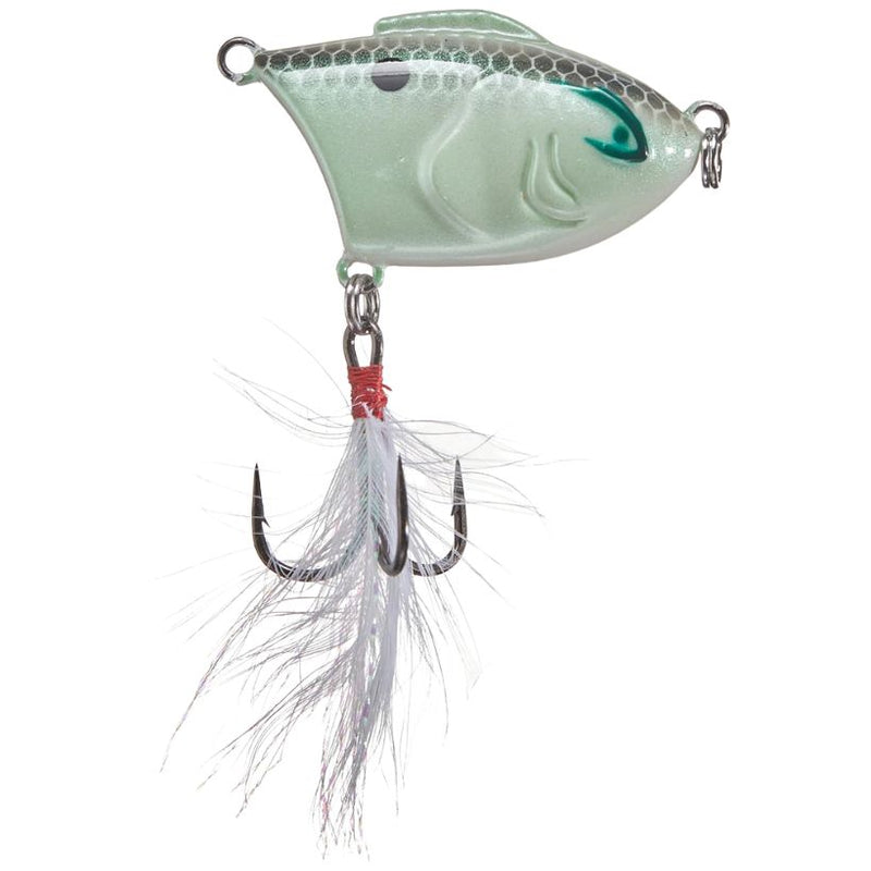 Load image into Gallery viewer, Bill Lewis Zig-Zag Topwater Bait - Green Gizzard