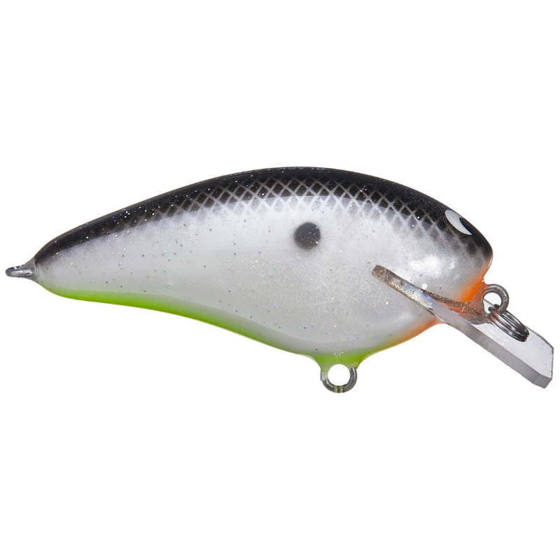 Load image into Gallery viewer, Black Label Cliff Pace 1-5 Squarebill Crankbait Chart Black - Hot Shad