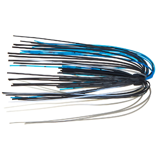 6th Sense Silicone Replacement Skirts in custom color blends for jig and spinnerbait customization.