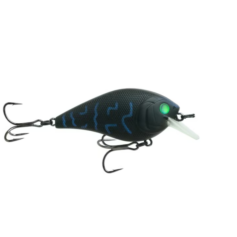 Load image into Gallery viewer, 6th Sense Crush 100X Square Bill Crankbait - Black Magic for fishing