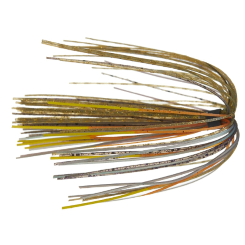 Load image into Gallery viewer, 6th Sense Silicone Replacement Skirts in custom color blends for jig and spinnerbait customization.