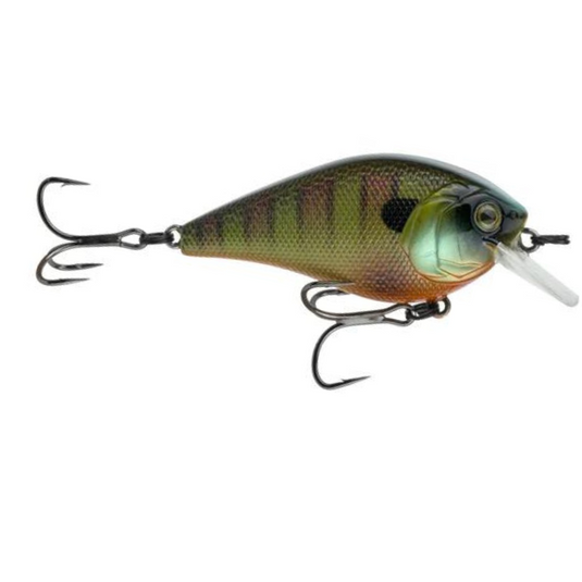6th Sense Crush 100X Square Bill Crankbait - Bluegill Fire