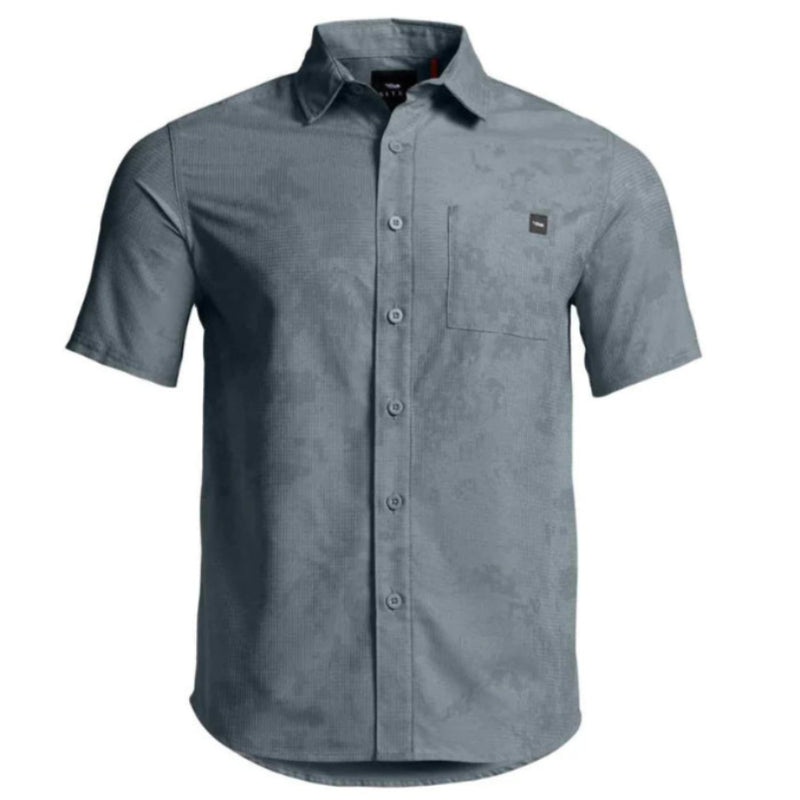 Load image into Gallery viewer, Sitka Mojave Short Sleeve Shirt – lightweight vented outdoor shirt with odor control and chest pocket for warm-weather comfort