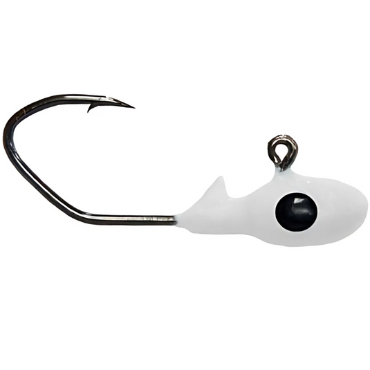 Bobby Garland Overbite Sickle Jig Heads - Moglo Ghost