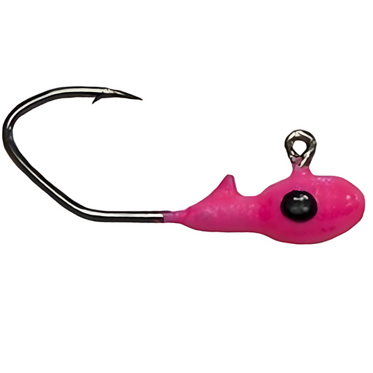 Bobby Garland Overbite Sickle Jig Heads - Moglo Pink