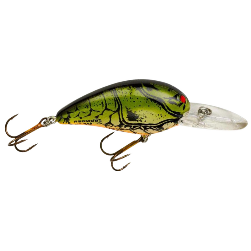 Load image into Gallery viewer, Bomber Lures Model 6A Crankbait - Dark Green Crawdad