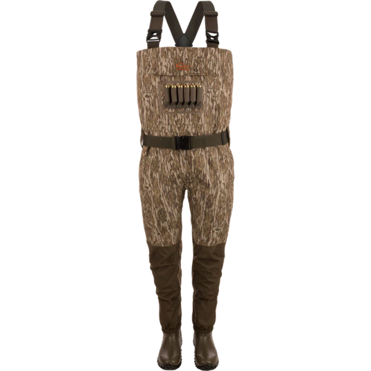 Drake Hardline Uninsulated Breathable Wader with 800g Thinsulate boots – waterproof hunting and fishing wader front view