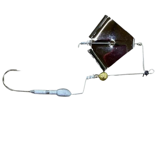 Brazalo Custom Lures Elite Bushwhacker Buzzbaits - Black