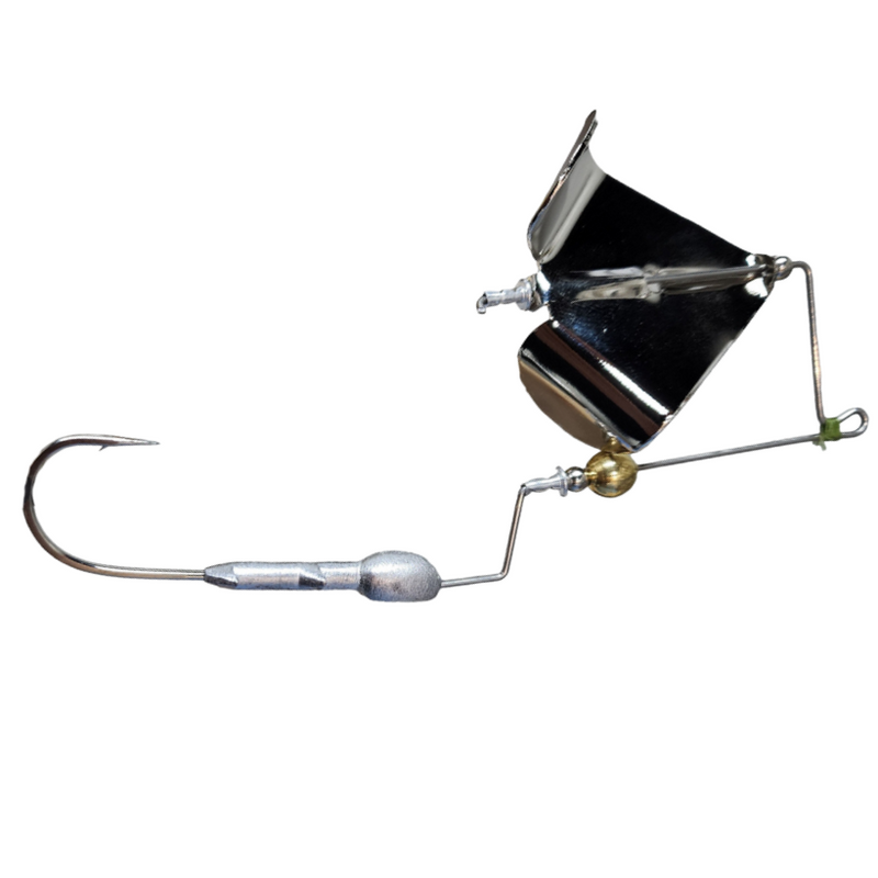 Load image into Gallery viewer, Brazalo Custom Lures Elite Bushwhacker Pro Elite Buzzbaits - Nickel Blade