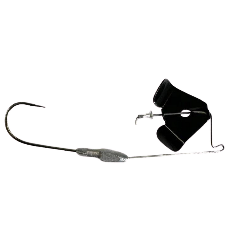 Load image into Gallery viewer, Brazalo Custom Lures Wee Buzz Buzzbaits - Black