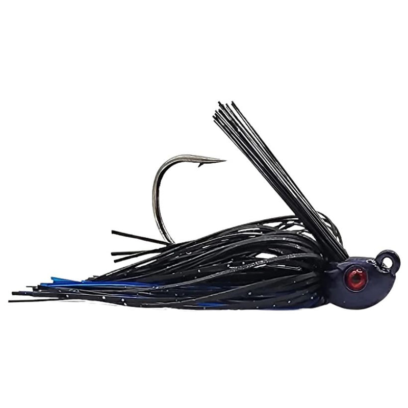 Load image into Gallery viewer, Brazalo Custom Swim Jigs - Black n Blue