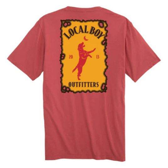 Local Boy Outfitters Fired Up T-Shirt - Brick