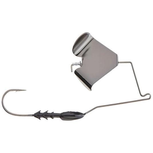 Buckeye Lures G-Buzz Single Blade Buzzbait - Black with Black Blades