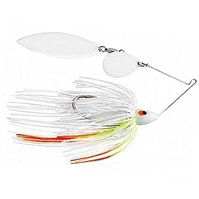 Load image into Gallery viewer, War Eagle Painted Colorado Willow Spinnerbaits - White Chartreuse
