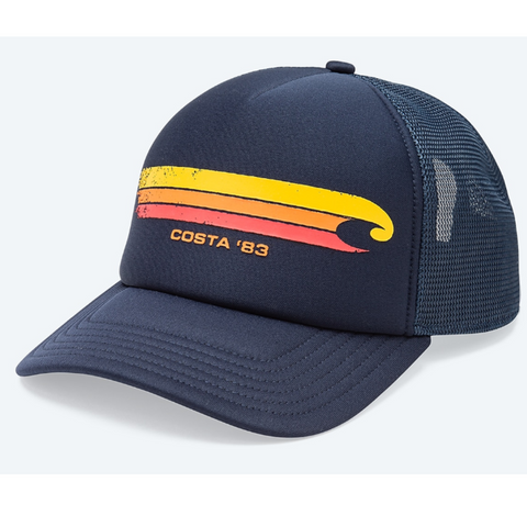 Costa Hang  Loose Trucker Hat - Navy