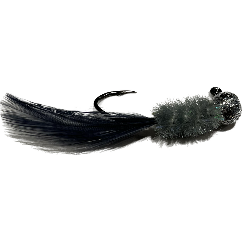 Load image into Gallery viewer, Crappie Cookies Sickle Hook Jigs - Gray Ghost - Southern Reel Outfitters