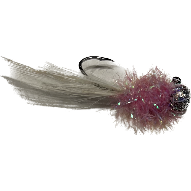 Load image into Gallery viewer, Crappie Cookies Sickle Hook Jigs - Pink Shiner - Southern Reel Outfitters