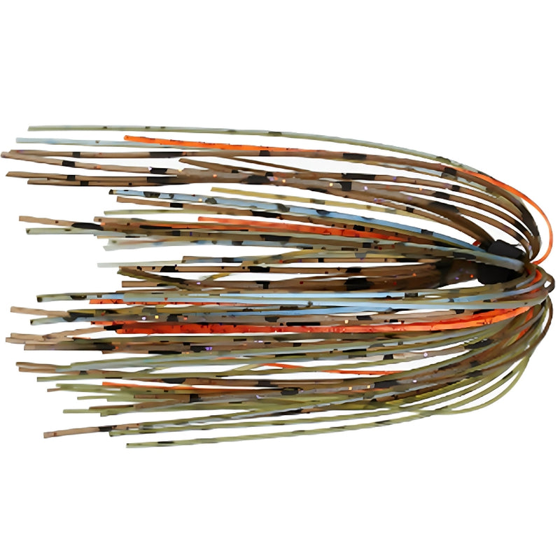 Load image into Gallery viewer, 6th Sense Silicone Replacement Skirts in custom color blends for jig and spinnerbait customization.