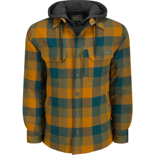 Drake The Campfire Flannel Hoodie