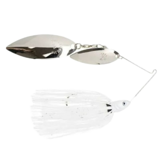 Dirty Jigs Compact Spinnerbait - White
