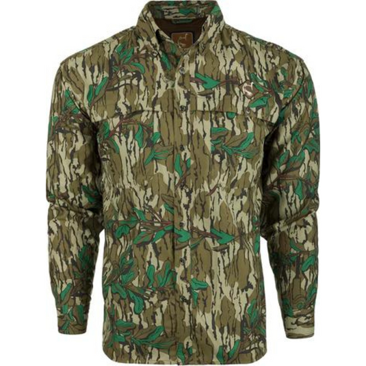 Drake Ol' Tom Men's Mesh Flyweight Shirt 2.0 - Green