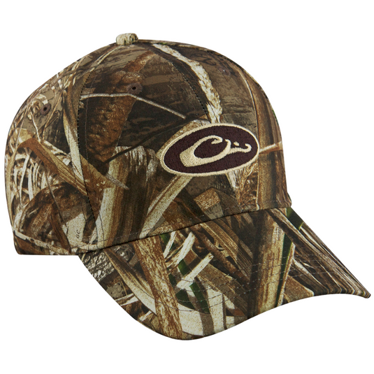 Drake Waterfowl Camo Cotton Hat - Max 5