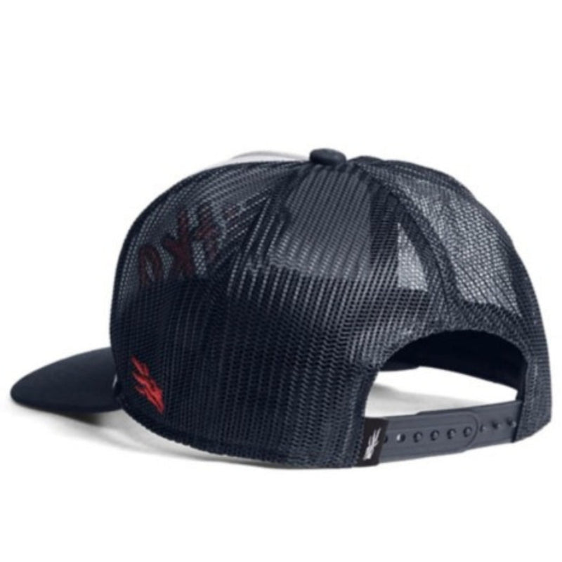 Load image into Gallery viewer, Sitka 90's Script High Pro Trucker Hat – high-profile foam snapback cap with mesh back and vintage SITKA logo