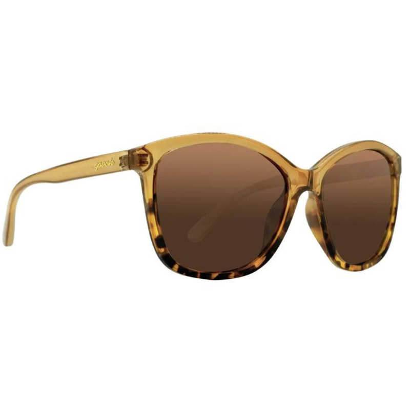 Load image into Gallery viewer, Epoch Elizabeth Sunglasses - Tortoise to Brown Frames with Brown Gradient Lens